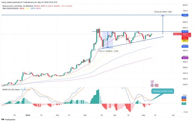 bnb tăng giá ngắn hạn