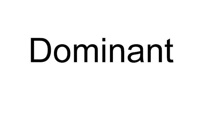 Dominant nghĩa là gì: Định Nghĩa, Ví Dụ trong Tiếng Anh