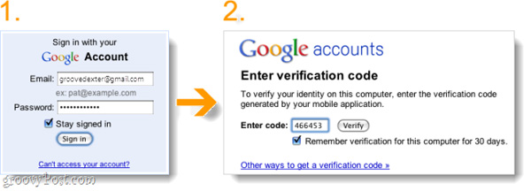 Google verification code là gì