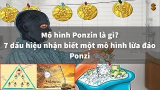 Mô hình ponzi là gì